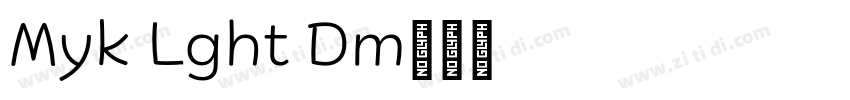Mayeka Light Demo字体转换